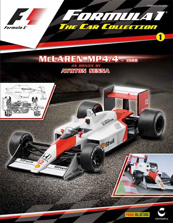 Panini Formula 1 F1 The Car Collection Grand Prix Magazine Select Issue 